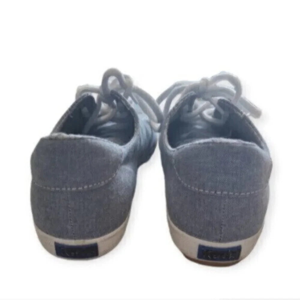 Keds Kickstart Denim Blue Canvas Sneakers Size 9 - Picture 4 of 10